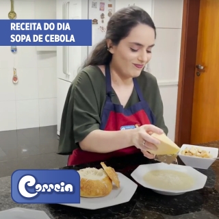 Receitas - Sopa de Cebola 